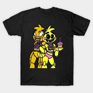 FNAF - Chica and Chica T-Shirt